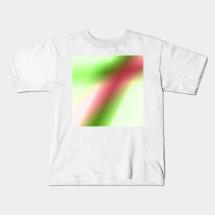 white green pink texture art Kids T-Shirt